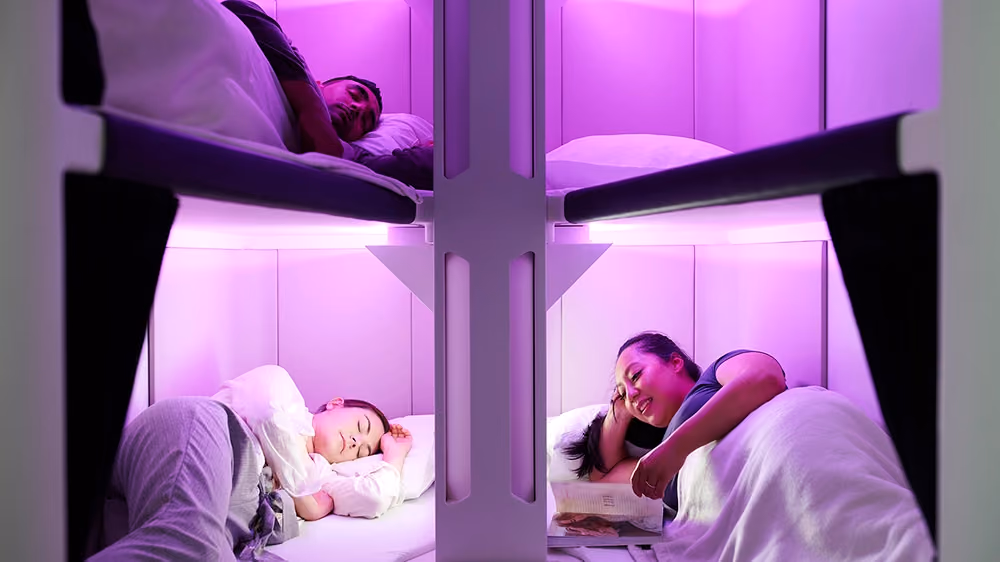 Air New Zealand to Introduce Skynest, First-Ever Bunk Beds on an Airline