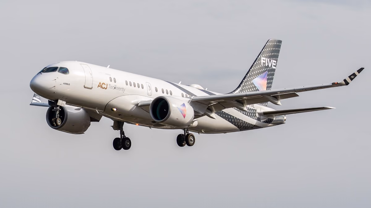 Airbus ACJ TwoTwenty Redefines Luxury with Xtra-Large Cabin Space