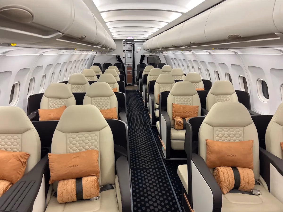 BeOnd Airlines seats