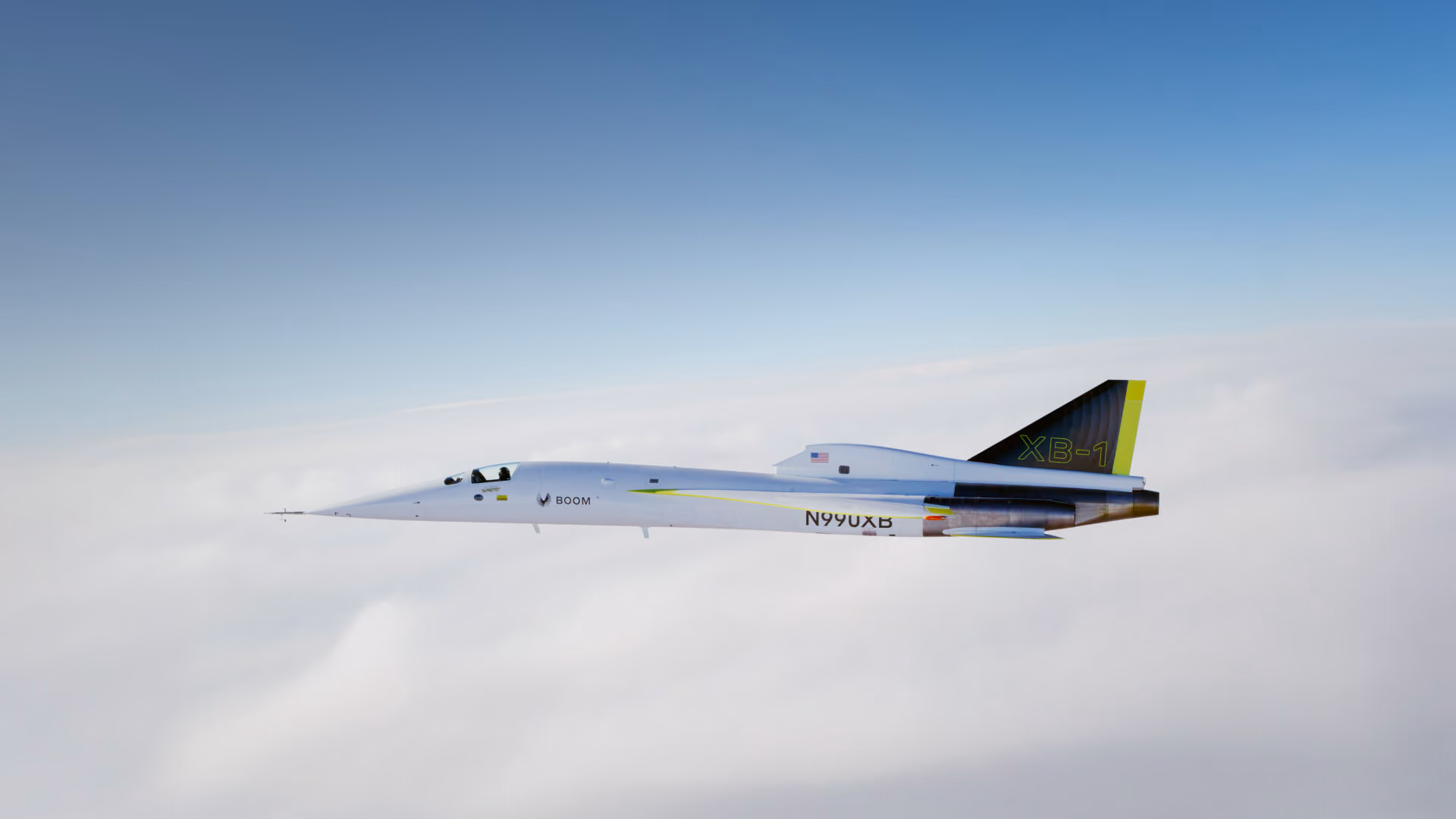 Boom Supersonic XB-1 test flight