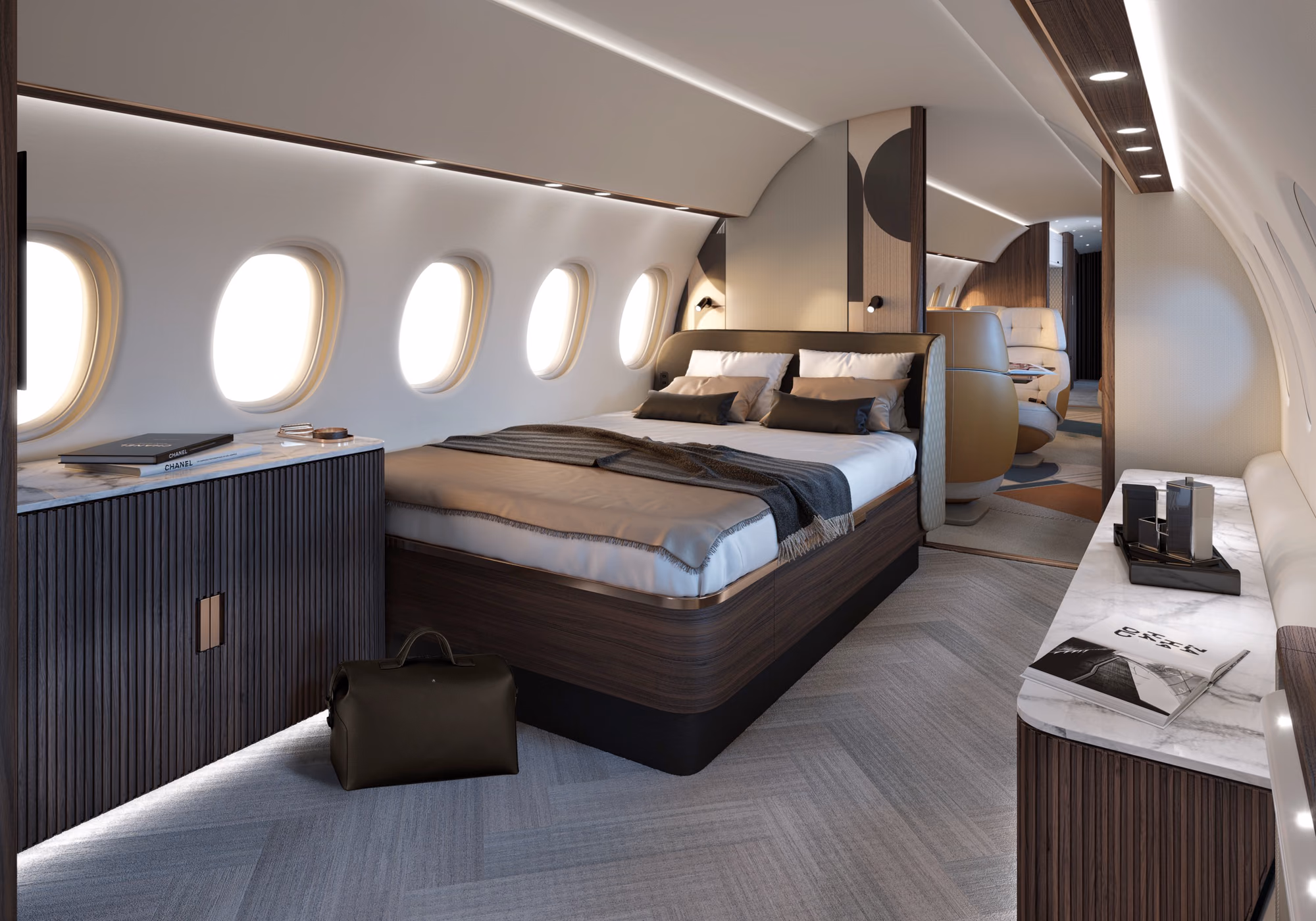 Dassault Falcon 10X Interior