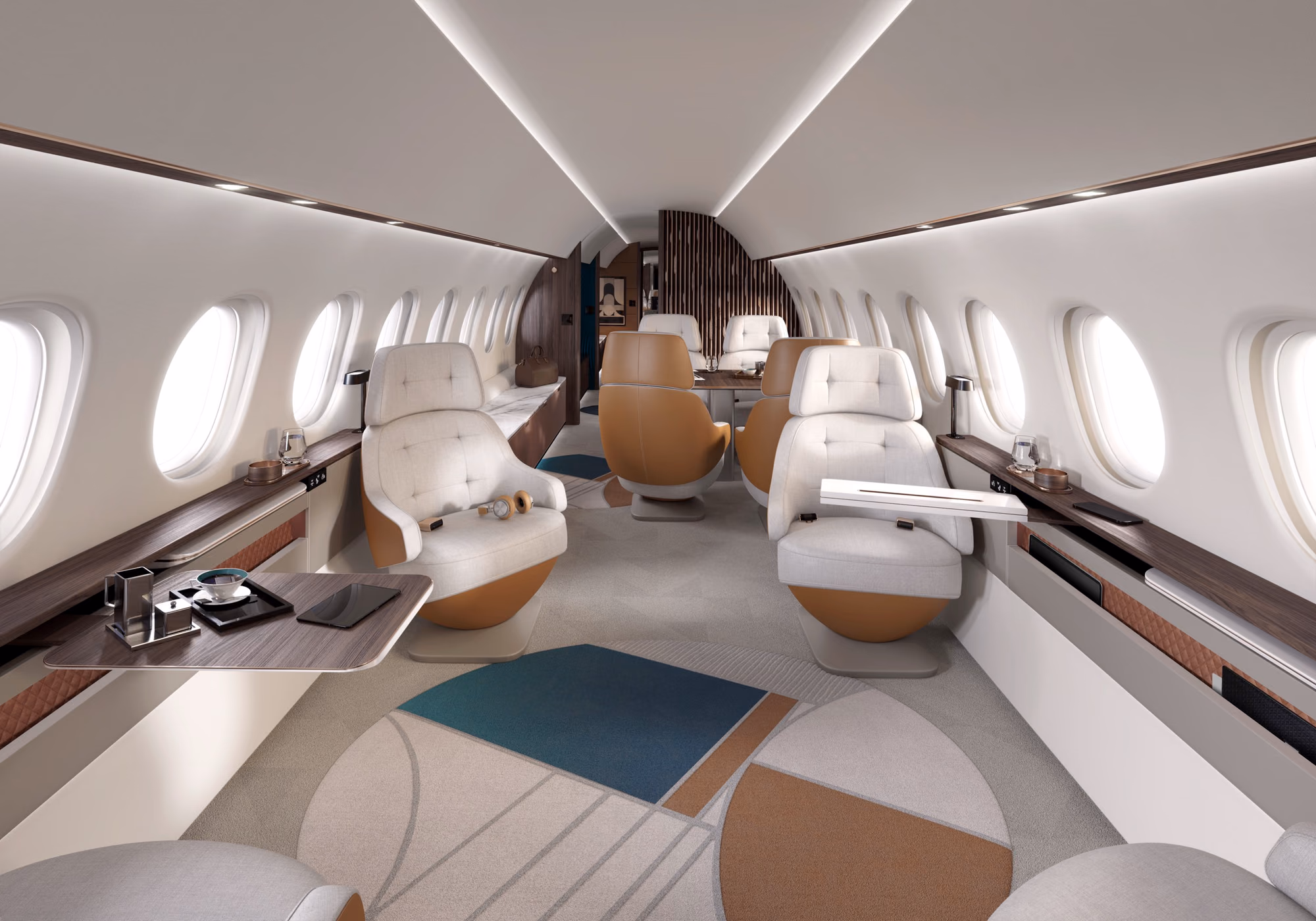 Dassault Falcon 10X Interior