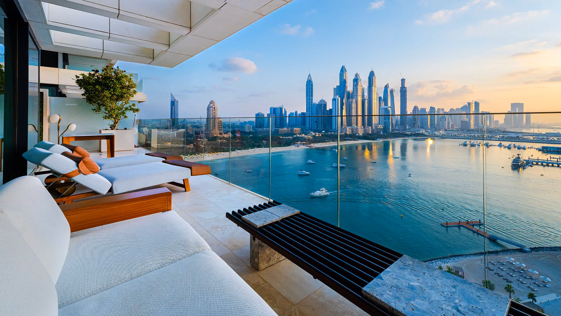 A Penthouse in the lucrative Palm Jumeirah