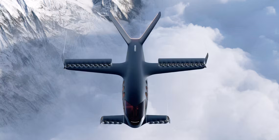 Revolutionizing Air Travel: The Sirius Jet, World's First Hydrogen-Powered VTOL Aircraft
