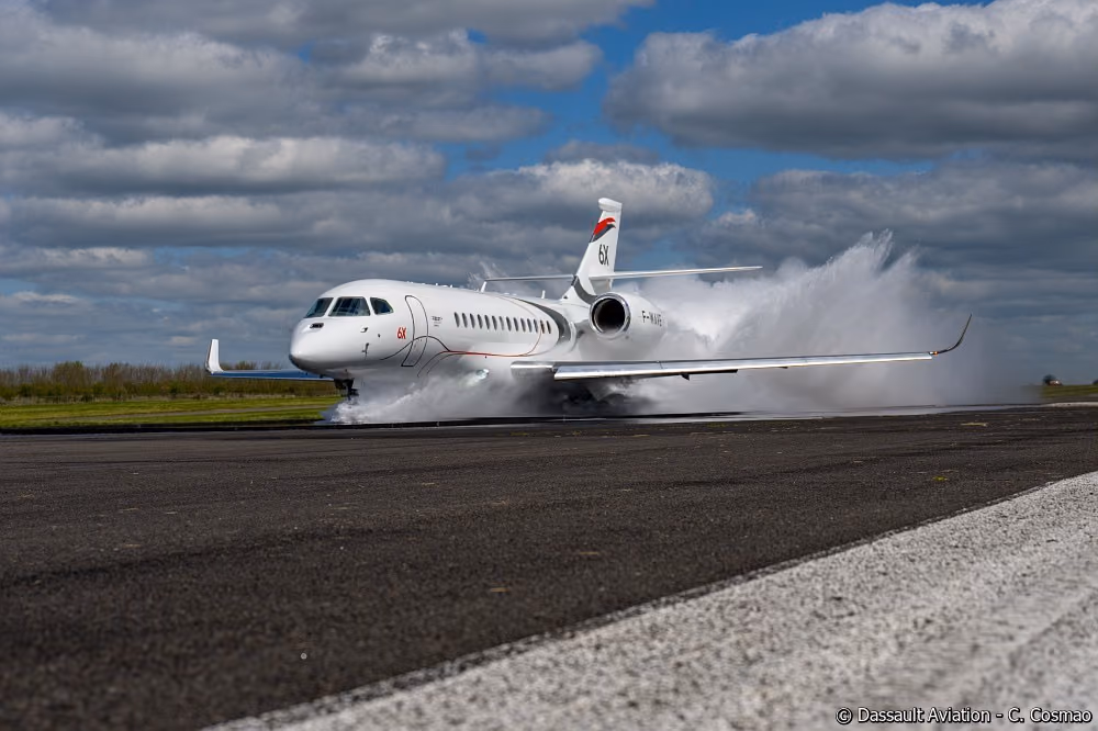 The First Dassault Falcon 6X Enters Service