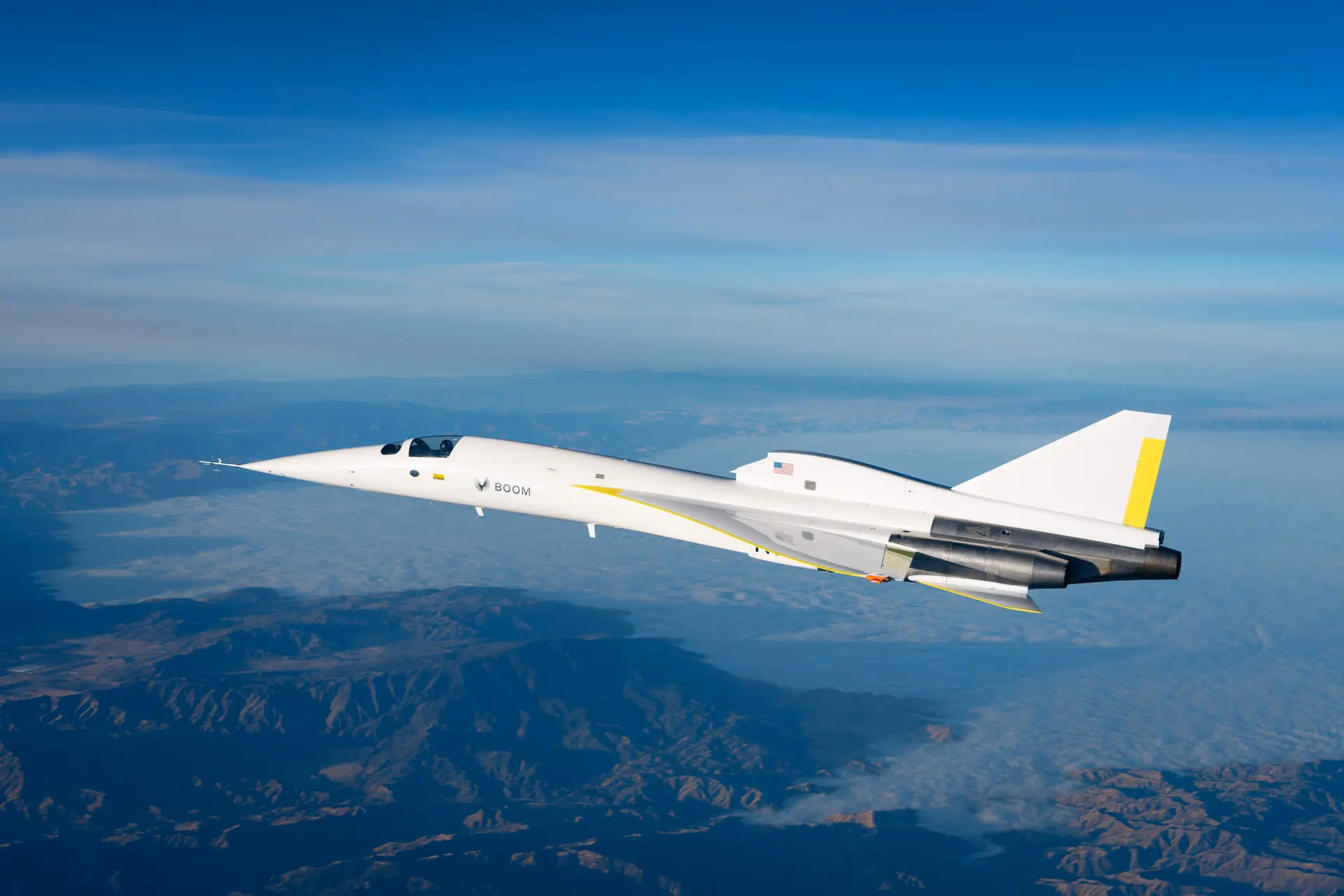 XB-1 Supersonic Aircraft Smashes Sound Barrier Without Explosive Boom