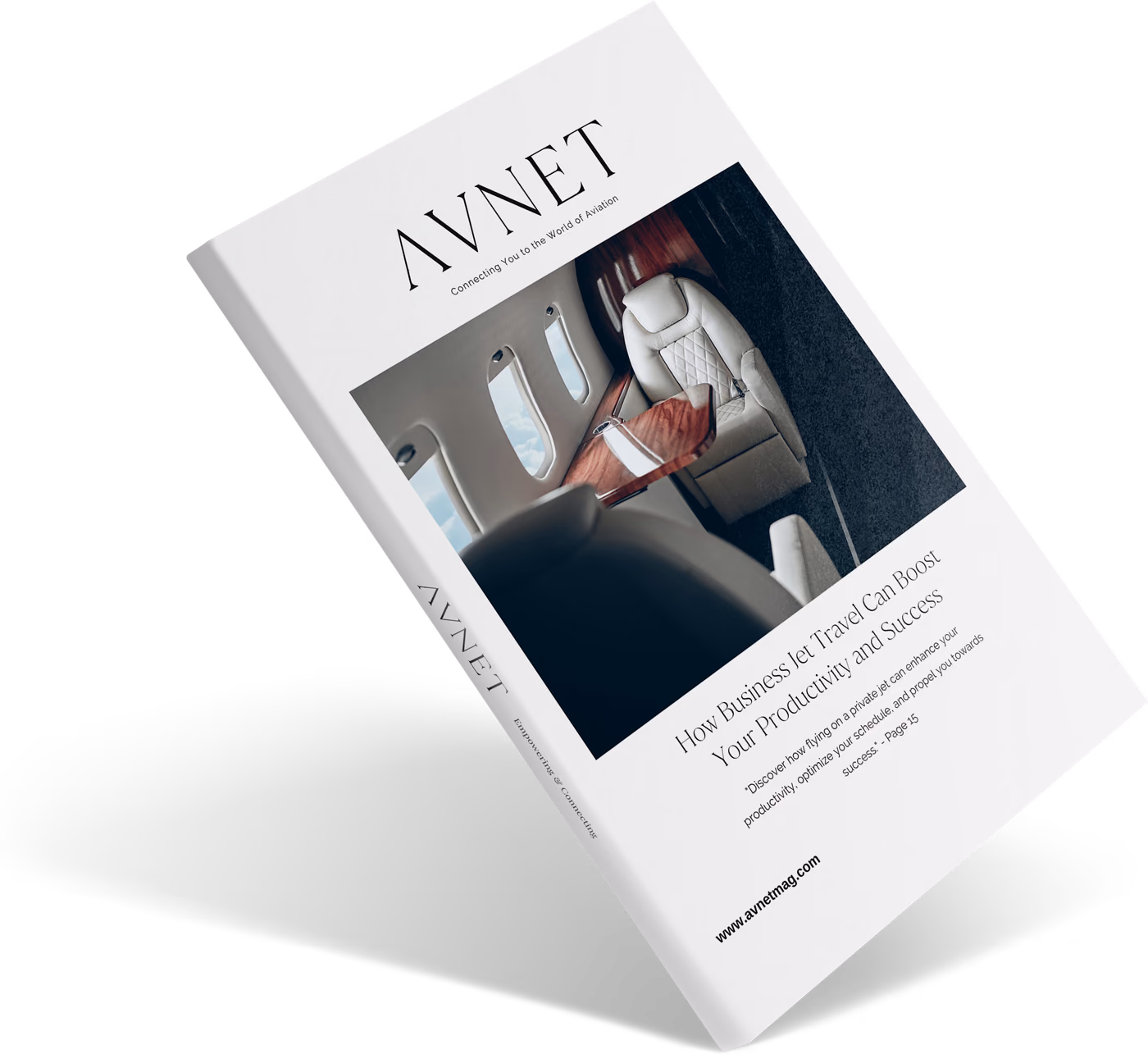 AVNET magazine cover mockup